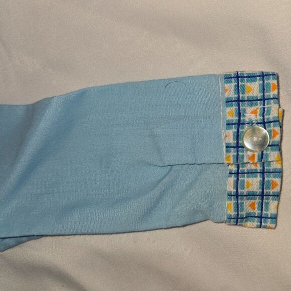 Infant Boy's 9-18 Month Dress Top Lot of 3 Catton Bros Cotton Candy Button Ups - Picture 7 of 16